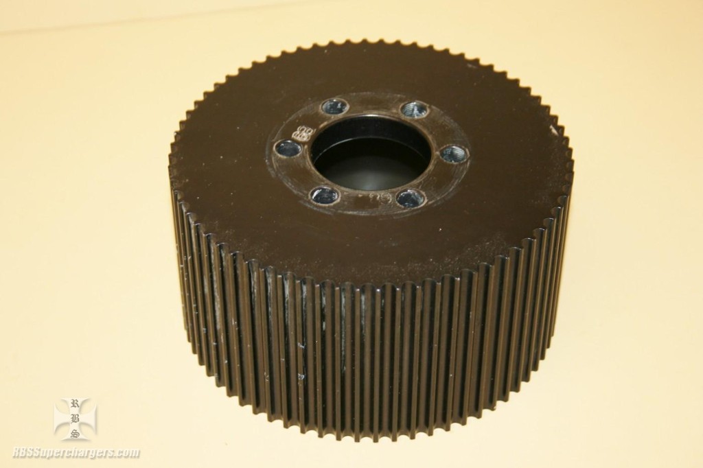 Used 8mm 68 HTD Tooth Blower Pulley Alum.