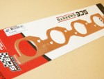 BBC Annealed Copper Exhaust Gasket Set 2.250" Rnd Port #E18186 (2620-0230)